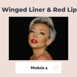 Make-Up Course Module 4: Winged Liner & Red Lip